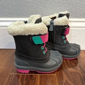Cat Jack Toddler Girls Snow Winter Boots